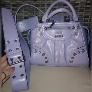 Steve Madden Light Purple Satchel Crossbody